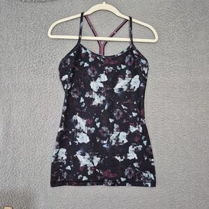 Lululemon Women’s Static Blossom Power Y Tank Top Shirt Stretch 4